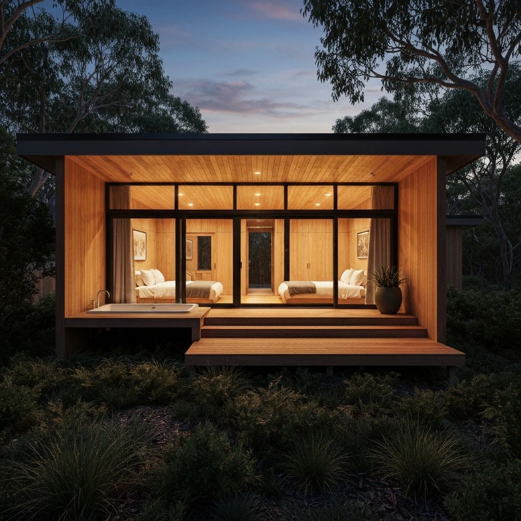 Hotel Cabin Exterior